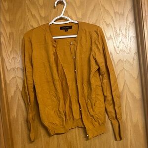 Love Tree Mustard Cardigan